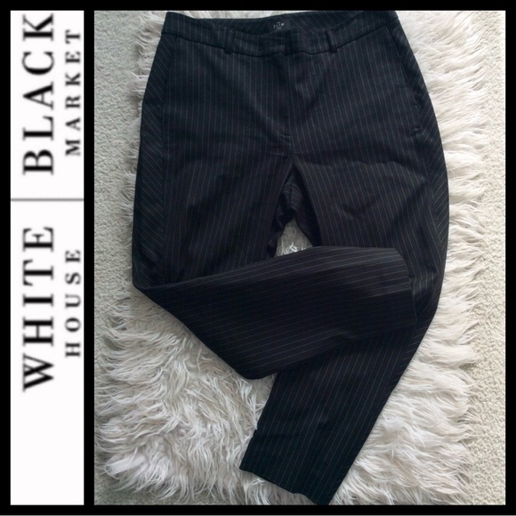 NWOT WHBM Stretch Slim Ankle Pants - Picture 4 of 8